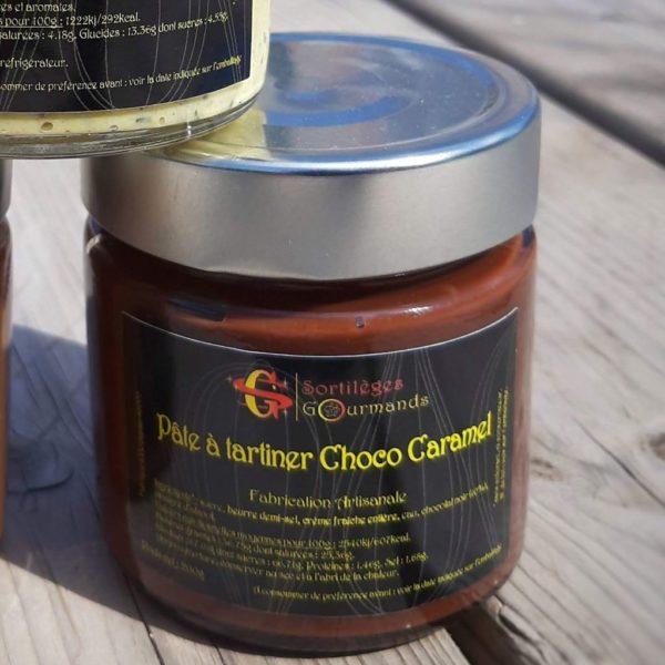 Pâte à tartiner chocolat caramel